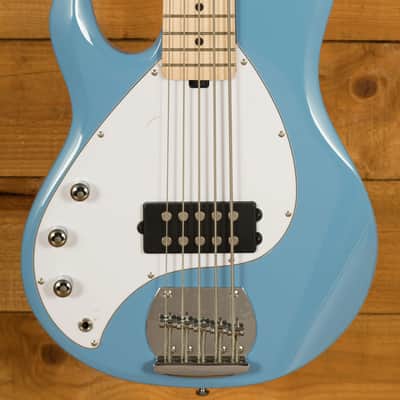 Sterling RAY5LH SUB Series StingRay 5 Bass - Chopper Blue - Left-Handed image 1