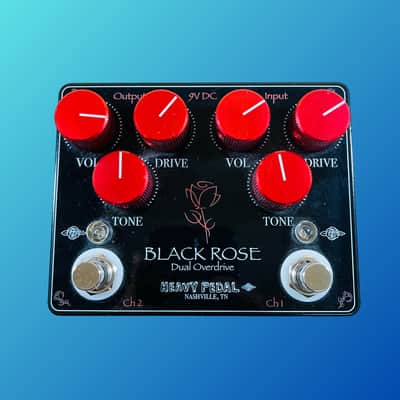 Heavy Pedal Black Rose Dual Bluesbreaker Overdrive | Hand-Wired image 1