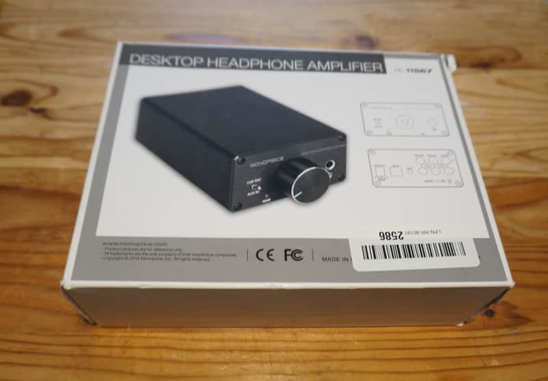 Monoprice 111567 Desktop Headphone Amplifier image 1