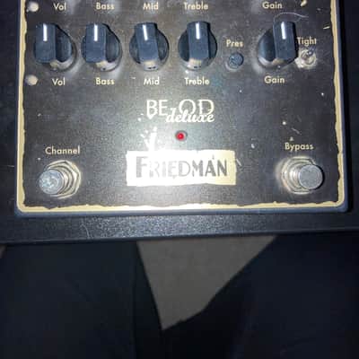 Friedman BE-OD Deluxe Overdrive 2018 - 2019 - Black image 1