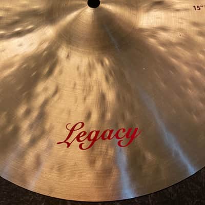 WILD BULL Legacy Series Hand Forged & Hammered 15" hi hat set image 9