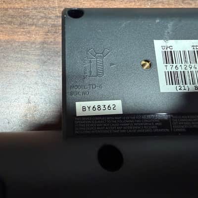 Roland TD-4 V-Drum Module w/Mount, Clamp, Wiring Harness, & Power - BY68362 image 10