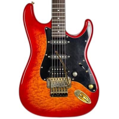 Fender Japan STR-75R Stratocaster 1984-1987 - Cherry Sunburst image 1