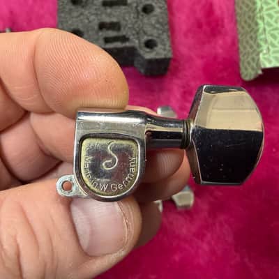 1970s 1980s Schaller 3 x 3 M6 Tuners - Chrome | Vintage Gibson Guild image 16