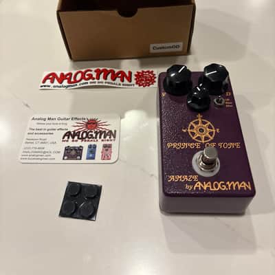 Analogman Prince of Tone Overdrive Pedal | Reverb