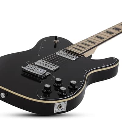 Schecter PT Fastback Electric Guitar - Gloss Black (2145) image 4