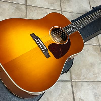2025 Gibson J-45 Standard Acoustic Guitar Heritage Cherry Sunburst image 3