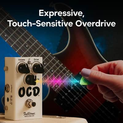 Fulltone OCD V2 Guitar Overdrive Pedal with HP/LP Tone Switch, MOSFET Clipping, Buffered Bypass – Made in USA image 5