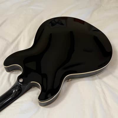 Harley Benton HB-35 (ES-335) Semi-Hollow Body Electric Guitar - Free Pro Setup image 12