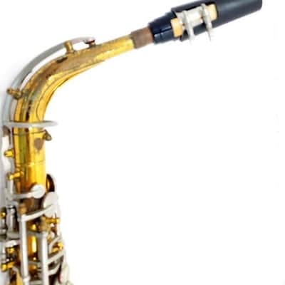 KING Cleveland Alto Saxophone, USA, Very Good Condition. Case/Neck/Mouthpiece image 12