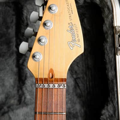 Fender 40th Anniversary Deluxe Strat Plus Vintage Blonde Electric Guitar 1994 Pre-Owned image 3