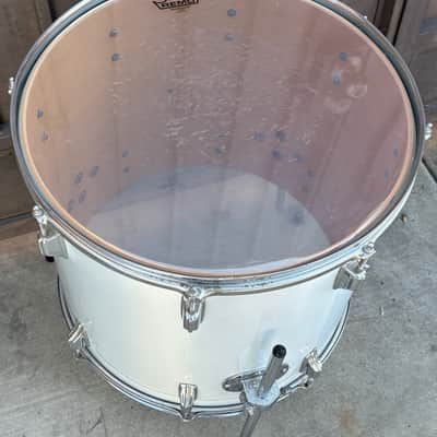 Vintage Rogers XP-8 Big R 18" Floor Tom Silver Mist Maple Shell for Drum Set image 10