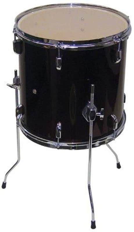 16 X 16 Inch Floor Tom Black image 1