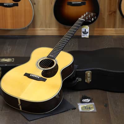 2023 Martin OMJM John Mayer Signature Model Acoustic Guitar Natural + OHSC image 1