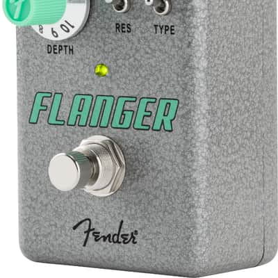 Genuine FENDER Hammertone Flanger Pedal, Solid Aluminum Stomp Box #0234578000 image 4