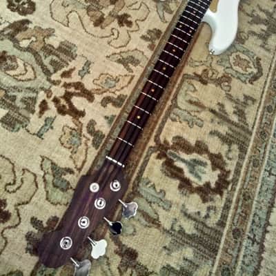 Fender Precision Bass 2019 -Mary Kaye White with Rosewood Neck image 1