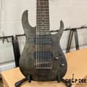 Ibanez Axe Lab Design RG9PB 9-String Electric Guitar - Transparent Flat Gray