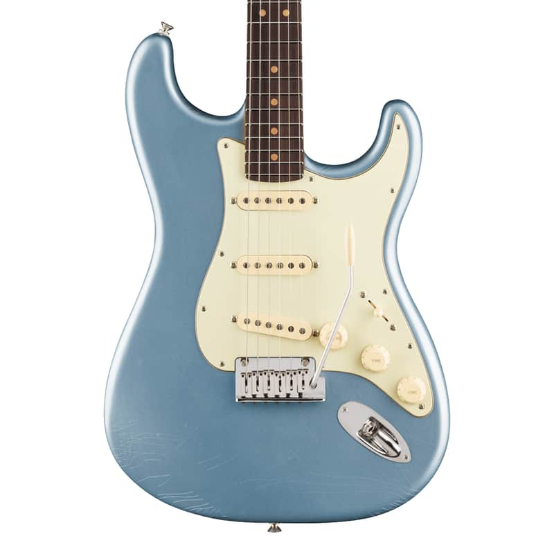 Used Fender American Ultra Luxe '60s Stratocaster - Ice Blue Metallic image 1