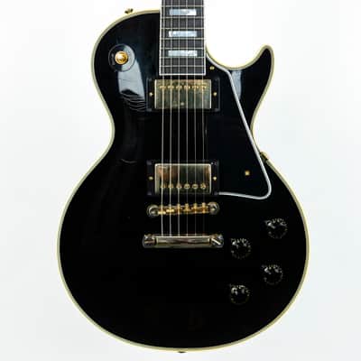 Gibson Custom 2022 Murphy Lab Les Paul Custom R7 Ebony image 2