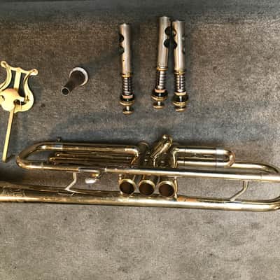 All Original Olds Ambassador Trumpet Fullerton CA - Gold Laquer image 23
