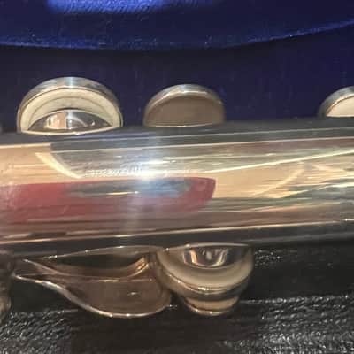 William S Haynes Handmade Conservatory Flute 1980 - Silver image 8