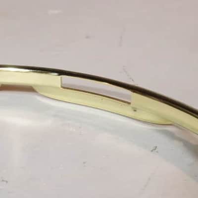 World Max 14" Brass Plated Steel Snare Side hoop 8 lug #2 image 7