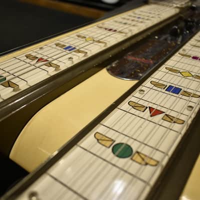 National Grand Console Double Neck Lap Steel 1950's image 4