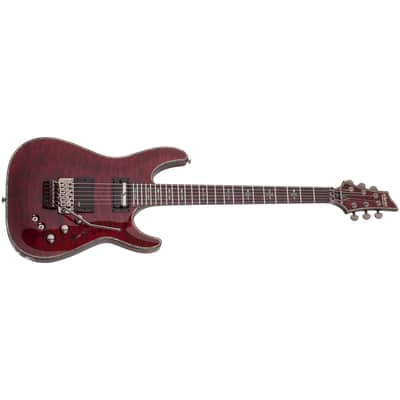 Schecter Hellraiser C-1 FR S Guitar - Black Cherry image 3