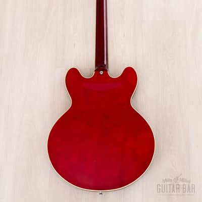 1997 Orville ES-335 Gibson-Licensed Semi-Hollow Guitar Cherry, Japan Terada image 3