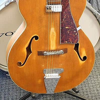 Vintage 1950's Kay Archtop Electric Guitar! Mini Humbucker Pickup! RETROLICIOUS!!! image 1