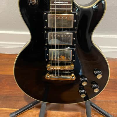 Epiphone Les Paul Custom Black Beauty 3 Pickup Gold Hardware image 3