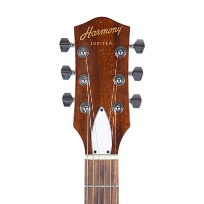 2022 Harmony Jupiter Electric Guitar, Space Black, 022XXXX image 8