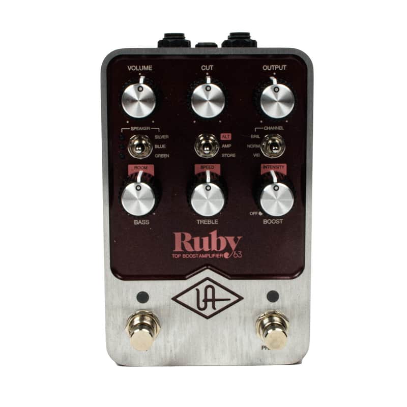Universal Audio - Ruby '63 TOP Boost Amplifier Pedal w/ Box - USED image 1