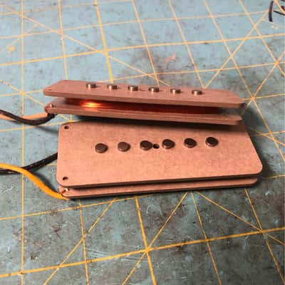 EP Custom "Fat" Jazzmaster pickups - (Formvar) Hand Wound 2021 image 3