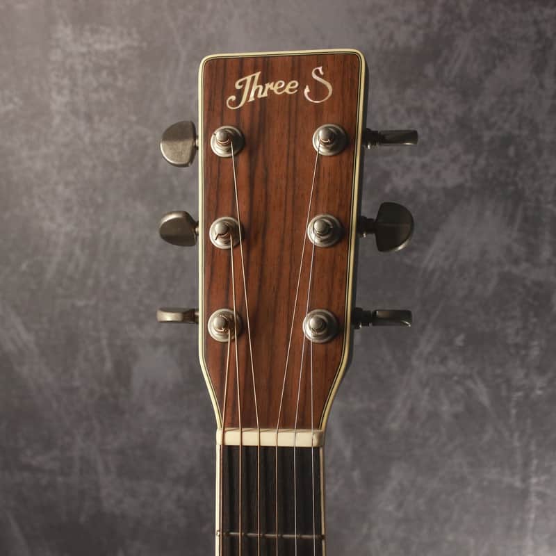 Suzuki Three S W-300 Dreadnought Acoustic 1978 | Reverb