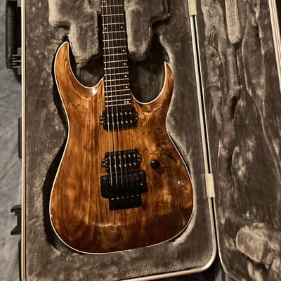 Ibanez RGA60AL-ABL Axion Label with Bare Knuckle Aftermath Set and Roadtour Hardshell Case