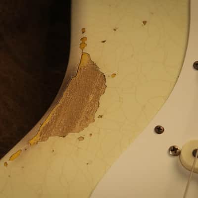 Fender Custom Shop 1956 Stratocaster Heavy Relic in Aged Indian Ivory over 2-tone Sunburst image 2