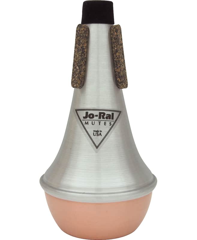 Jo Ral TPT1C Aluminum Trumpet Straight Mute w/ Copper Bottom image 1