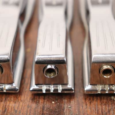 Ludwig USA Classic Large Bowtie Drum Lugs 6pk Vintage 1960's #1 image 6