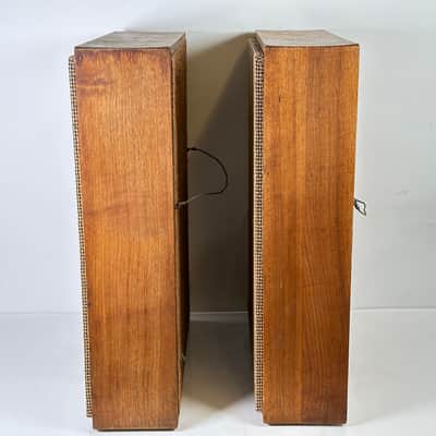 Vintage Mid 1960's Fisher KS-1 10" Woofer Floor Speakers image 7