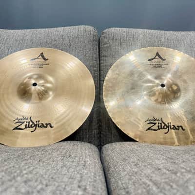 Zildjian 14" A Custom Mastersound Hi-Hat Cymbals (Pair) image 2