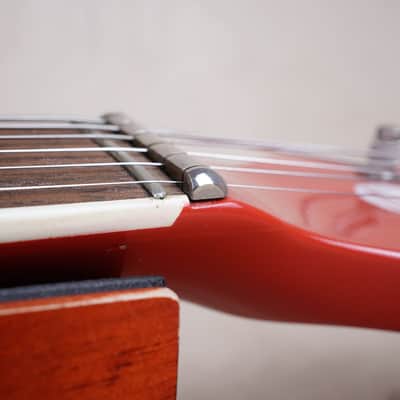 Mosrite The Ventures Model Mark I 1964 Reissue 2000s Red w/ Hard Case image 13