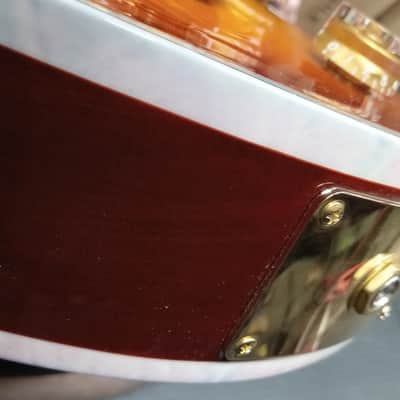 Gibson Les Paul Supreme in Cherry Sunburst (2003) 1st Year Gold Frets Fancy Binding! image 16