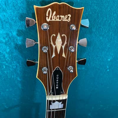 Rare vintage Ibanez 2350 CH Custom Les Paul 1975 Lawsuit- John 5 Motley Crue autographed Natural wood brown top maxon 70 pickups image 8