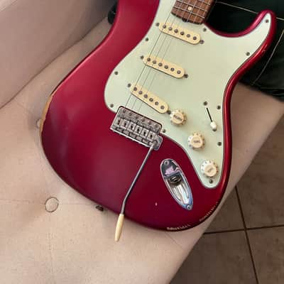 Fender Vintera Road Worn '60s Stratocaster 2026 - Present - Candy Apple Red (CME Exclusive) image 2