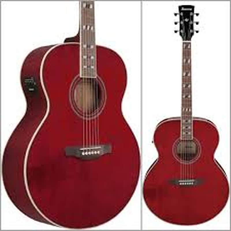 Ibanez AJ70M1E-WR Artwood 2026 - Present - Wine Red image 1