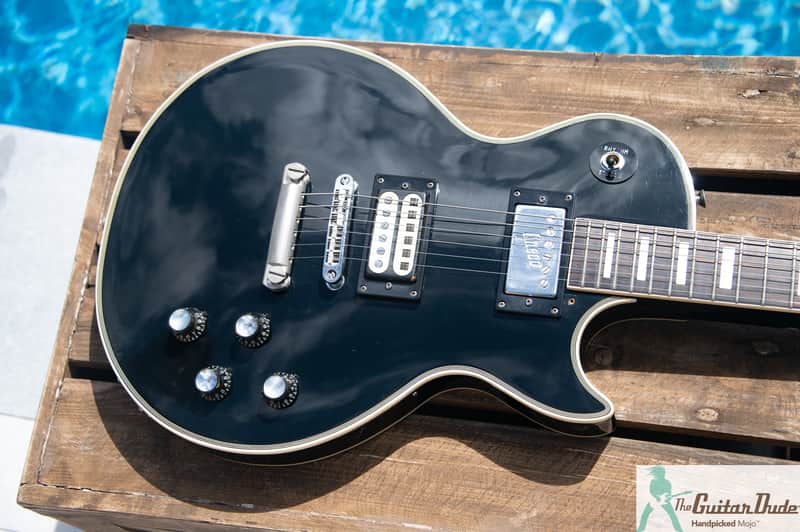 1970's Greco EG480B - Les Paul Custom Style Electric w Ebony