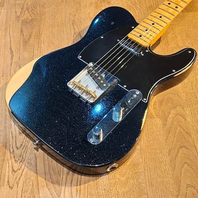 Fender Brad Paisley Road Worn Esquire - Black Sparkle image 8