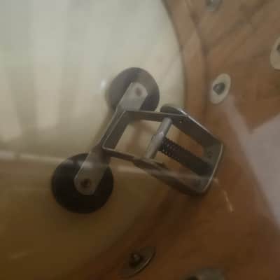 Slingerland 5.5"x 14" Super Gene Krupa Snare Drum - Blue Sparkle Pearl image 15