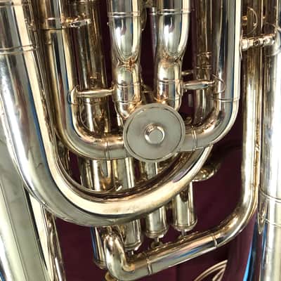Yamaha YEB 381 Silver Professional Eb Tuba! Gorgeous! Plays Fantastic!😎🔥 image 3